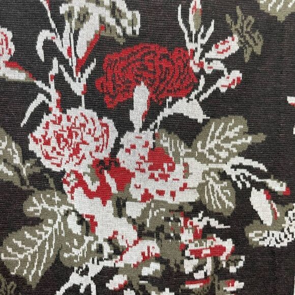 𝅺J. Jill Floral Wrap Skirt in Brown, size S - NWT - Picture 4 of 13